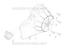 FLYWHEEL COVER - OIL FILTER