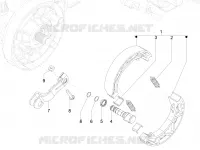 REAR BRAKE - SHOES