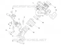 Throttle body - Injector - Union pipe