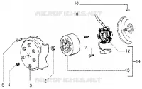 Flywheel magneto