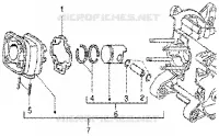 Cylinder-piston-wrist pin, assy