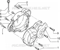 Half crankcase covers