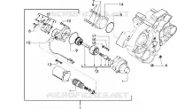 Starting motor