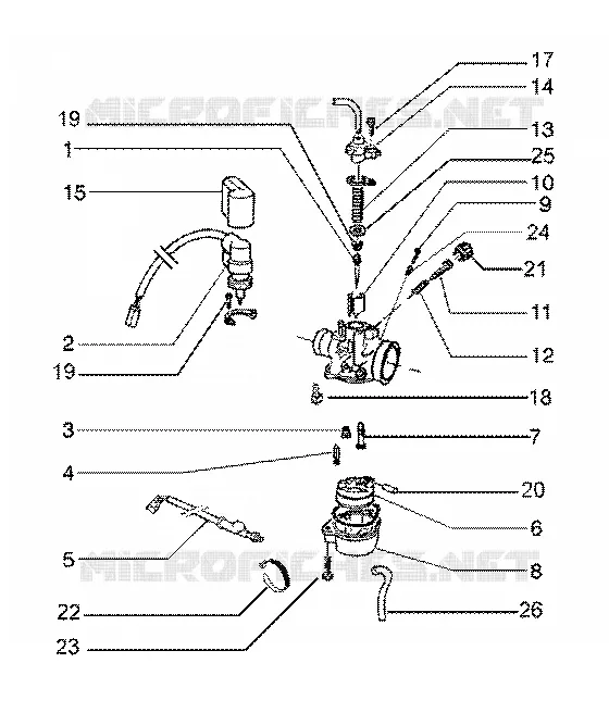 Carburettor dell'orto