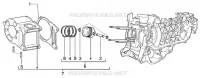 Cylinder-piston-wrist pin, assy
