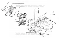 Clutch cover-scrool cover