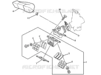 Carburettor, assembly - Union pipe