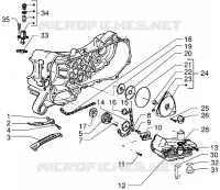 Pump group - Oil pan