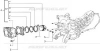 Cylinder-piston-wrist pin, assy