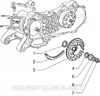 Driving half pulley