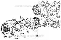 Flywheel magneto