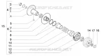 Driven pulley