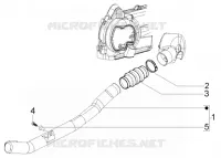 Belt cooling tube