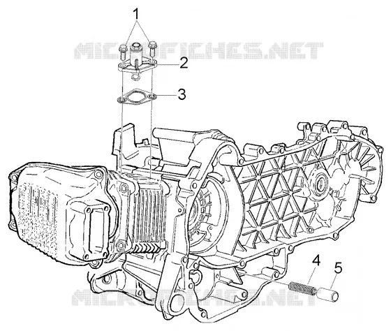 Chain tightener-by-pass valve