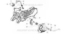 Starting motor-starter lever