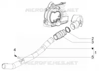 Belt cooling tube