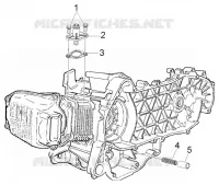 Chain tightener-by-pass valve