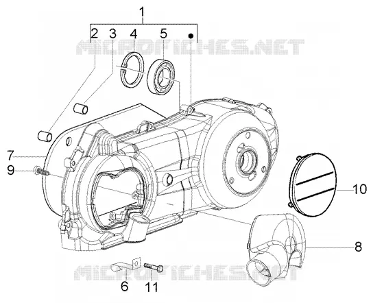 Crankcase cooling