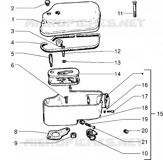 Air cleaner component parts