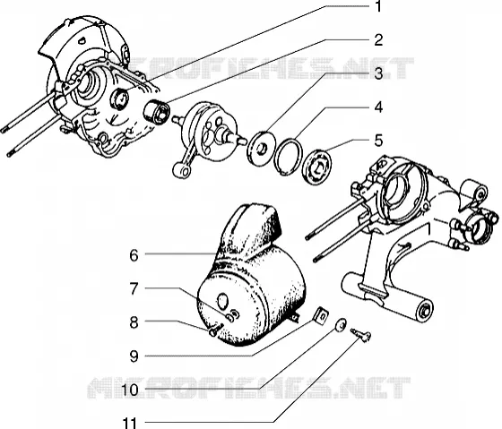 Cooling-hood-main bearings