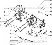 Crankcase fasteners