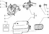 Carburettor-air cleaner