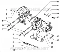 Crankcase fasteners