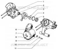 Coollng-hood-main bearings