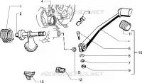 Starter lever
