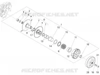 Driven pulley