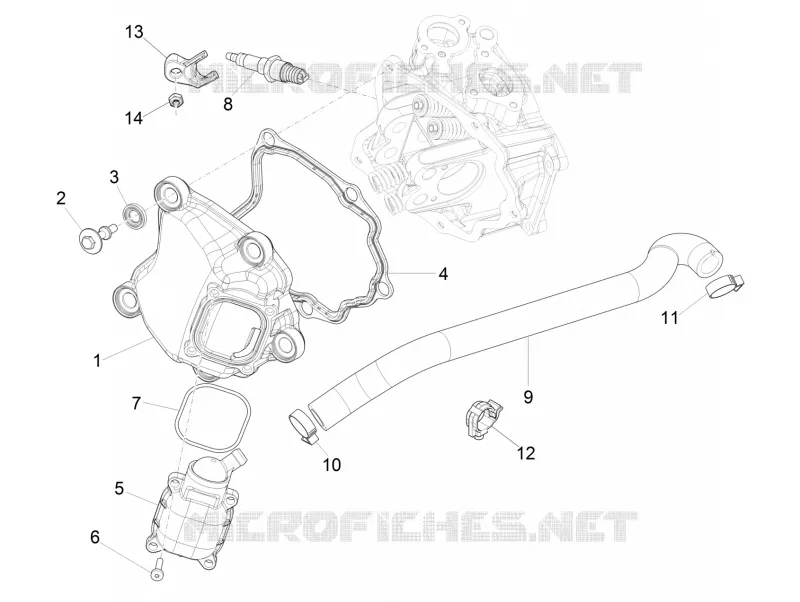 Cylinder head cover