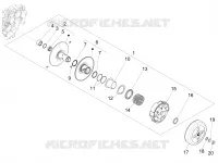 Driven pulley