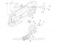 Crankcase cover - Crankcase cooling