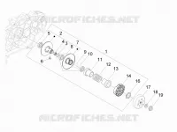 Driven pulley