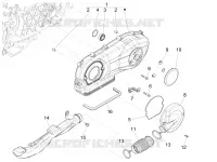 Crankcase cover - Crankcase cooling