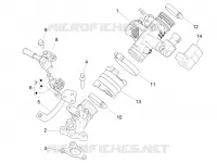 Throttle body - Injector - Inlet manifold