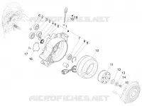 Electric motor of traction