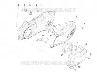 Crankcase cover - Crankcase cooling