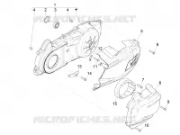 Crankcase cover - Crankcase cooling