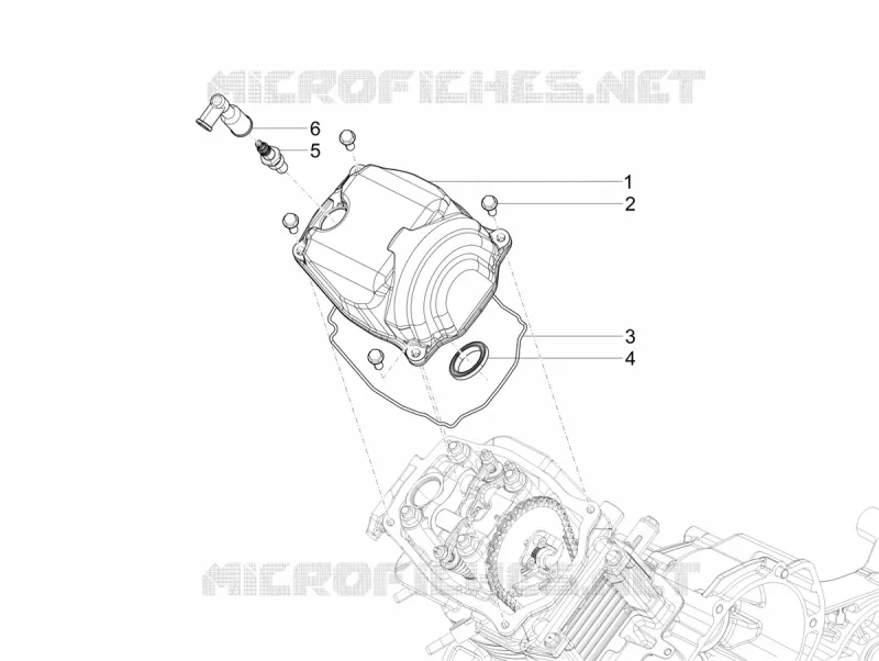 Cylinder head cover