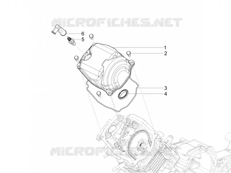 Cylinder head cover