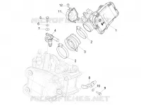 Throttle body - Injector - Inlet manifold
