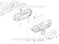 Crankcase cover - Crankcase cooling