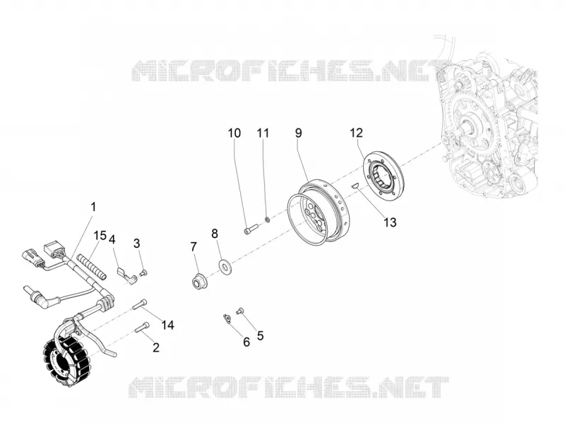 Cdi magneto assy