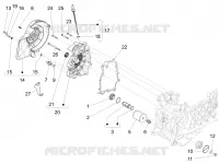 FLYWHEEL COVER - OIL FILTER