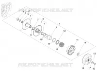 Driven pulley