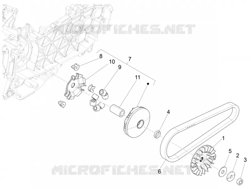 Driving pulley