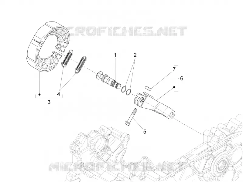 REAR BRAKE - SHOES