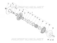 Driven pulley