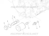 FLYWHEEL COVER - OIL FILTER